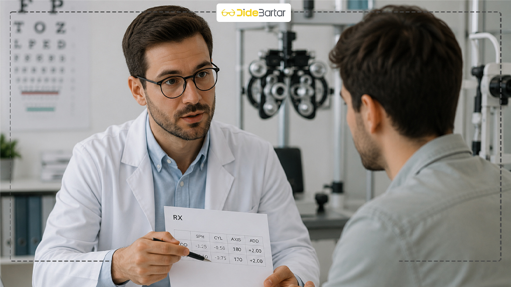 آیا نسخه عینک شما به‌ درستی تجویز شده است؟